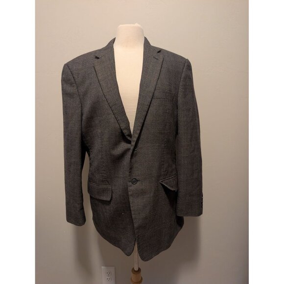 Jos. A. Bank Gray Wool Blazer 42R Tailored Fit Travelers Collection - Picture 1 of 5